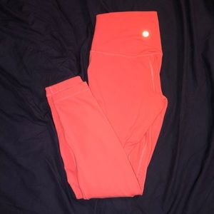 Lululemon Align legging 25” Guava Pink!